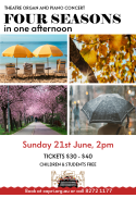Four Seasons - Theatre Organ & Piano Concert