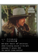 Pitchblack Playback: Bob Dylan 'Desire' (50th Anni